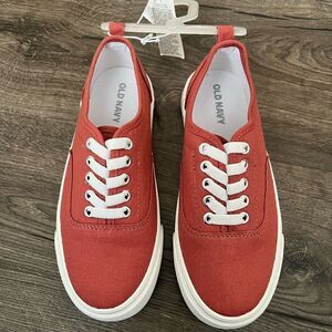 Old Navy Gender-Neutral Elastic-Lace Canvas Sneakers for Kids